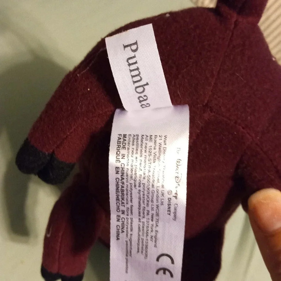 Pumbaa plush disney - Picture 2 of 2